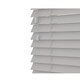 image 1 of 240cm Relaxed Grey Wooden Venetian Blinds With Strings (130cm drop) | Grey | Grey
