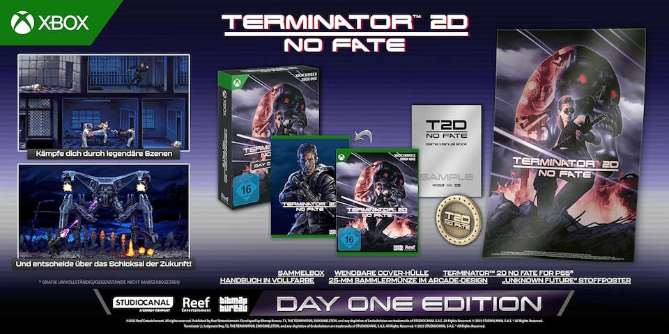 image 1 of Terminator 2D: NO FATE Day One Edition (GERMAN USK) Xbox Series X