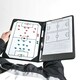 image 1 of Precision Pro Soccer Coaches Tactics Folder - Black/White - One Size