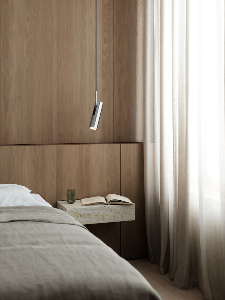 image 1 of Nordlux Mib Indoor Pendant Light Silver Metal GU10 Adjustable Head - Mains Powered, IP20