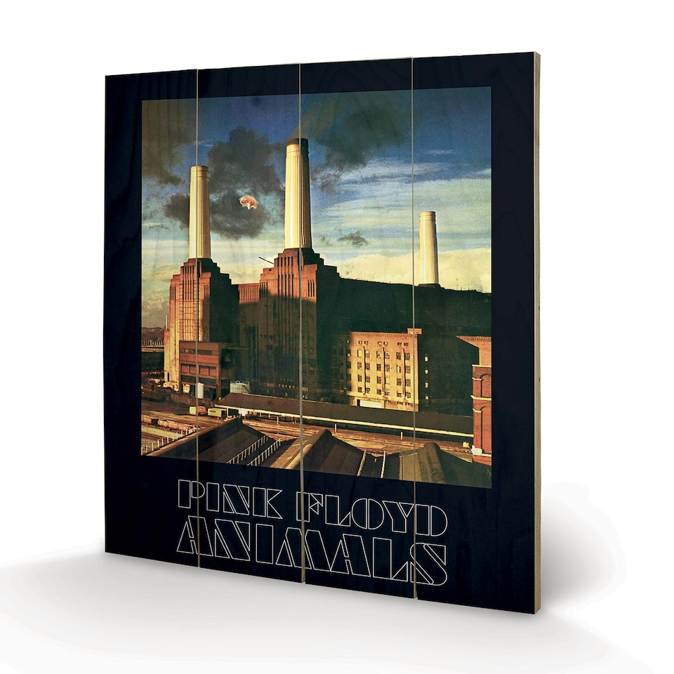 PINK FLOYD -  ANIMALS &nbsp; - WOOD PANEL