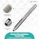 image 4 of 3mm Steel Hollow Punch Leather Hole Puncher For Piercing Holes