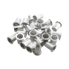 M10 Alu Nut Serts Riveting Nuts Rivet Threaded Inserts Blindnut Rivnut 25pc