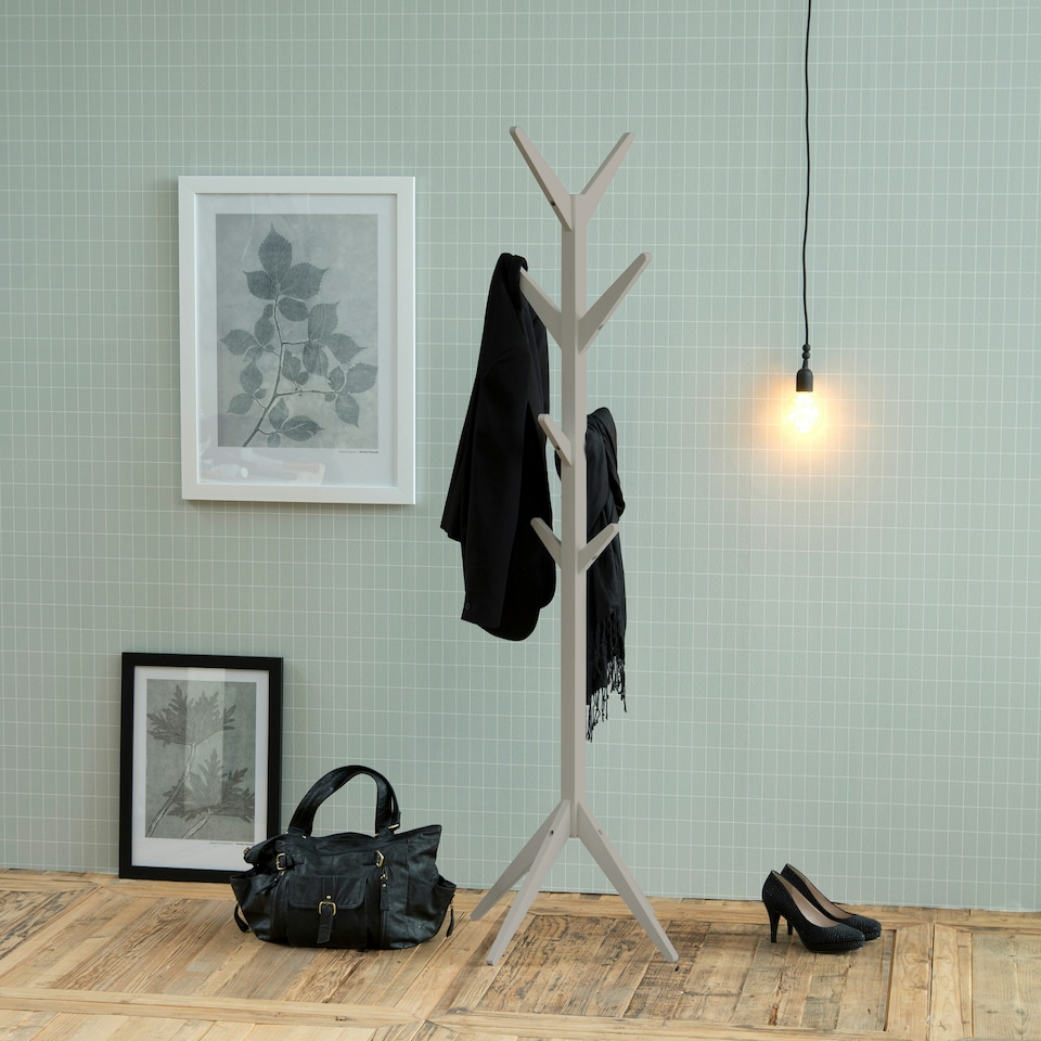 image 1 of Ascot Coat Hanger in Grey
