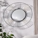 image 1 of Sola Sunbeam Metal Wall Mirror Black