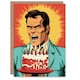 image 1 of Funny Angry Comic Man Cake Him Her Funny Birthday Card