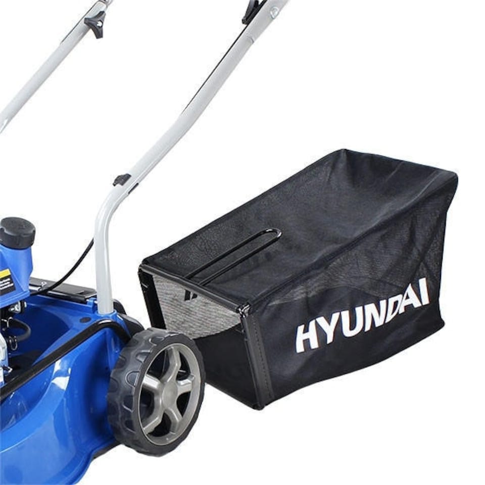 image 1 of Hyundai Petrol Lawnmower 79cc 400mm Push Rotary | HYM400P