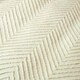 image 5 of Homescapes Off White Chevron Cotton Tufted Duvet Cover Set - Double N/A | Double