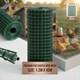image 1 of Green PVC Coated Chicken Wire Mesh 1” x 1” Fencing Garden Barrier Metal Fence - 1.2M x 45M