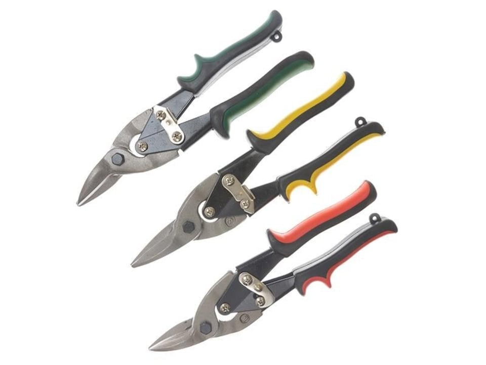 Bluespot Tools Aviation Tinsnip Set  3 Piece