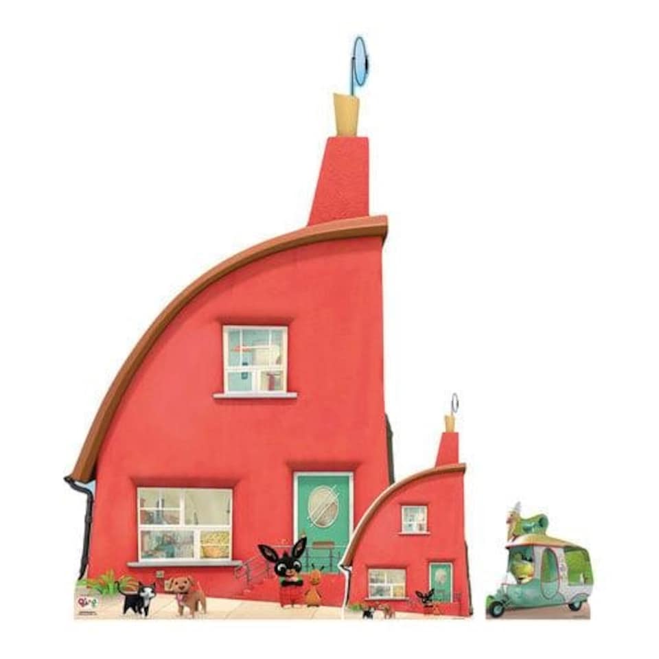 image 1 of Bing House Lifesize Cardboard Cutout 134cm