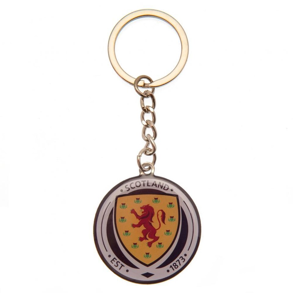 image 1 of Scotland FA Keyring | Yellow | Yellow/White/Navy | 1