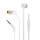 image 3 of JBL T110 Universal In-Ear Headphones with Remote Control Blue
