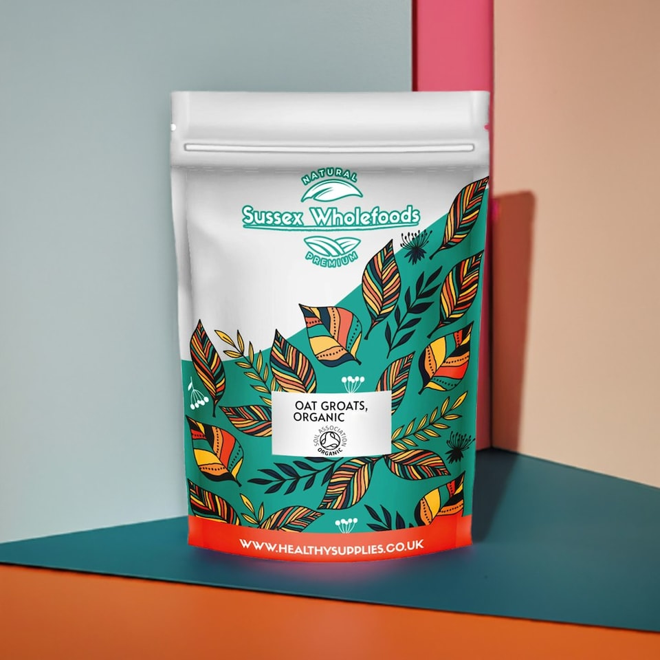 image 1 of Organic Oat Groats 500g (Sussex Wholefoods)