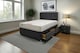 image 1 of Emily Plush Bed Set, 4 Drawers With Mattress, & 24"Headboard