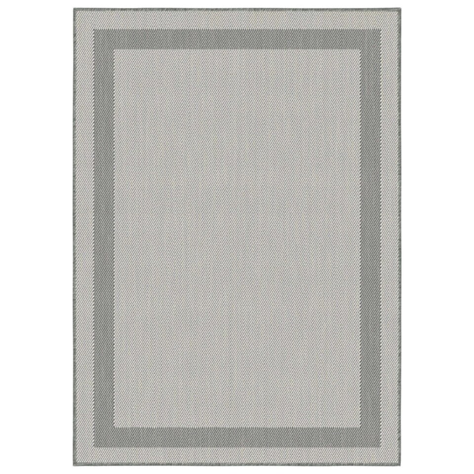 image 1 of Reversible Outdoor Rugs in Bordered Design Duo Weave Collection