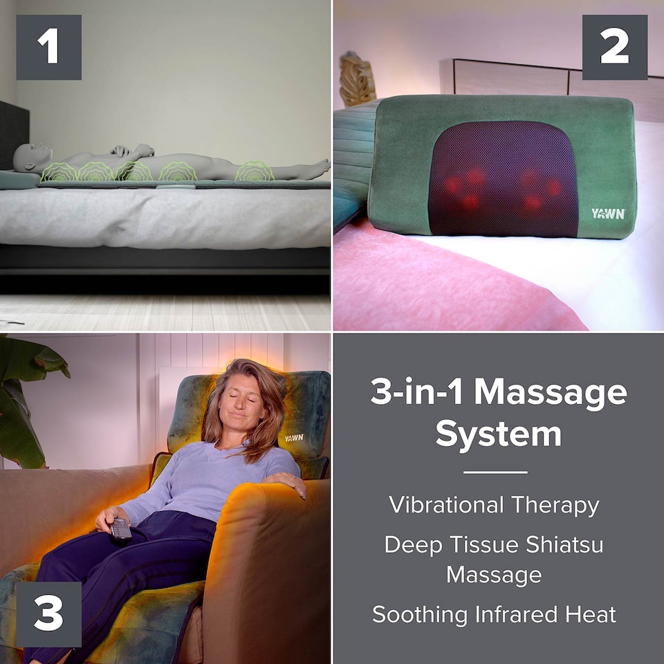 image 1 of Yawn EZ Well Remedy Massage System V2 Green
