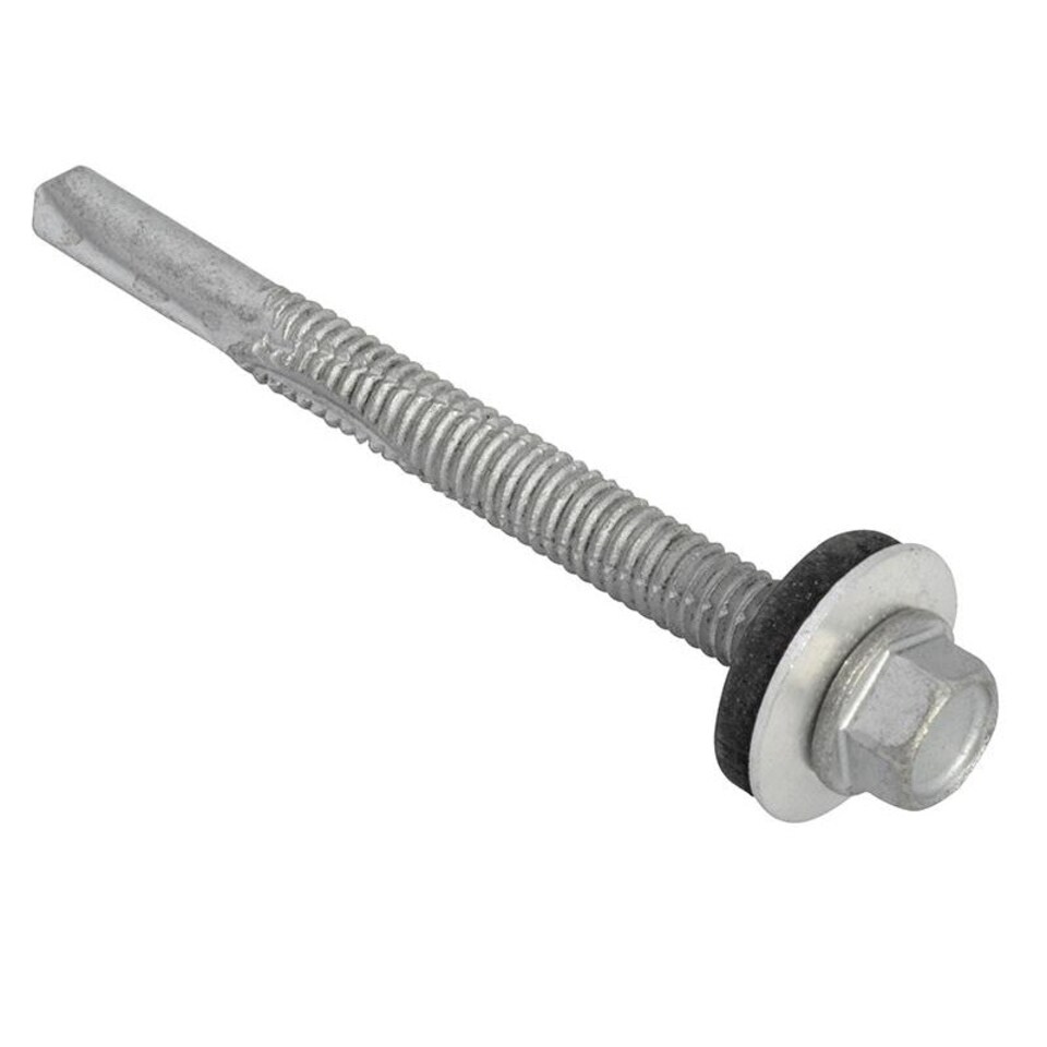 Forgefix Techfast Self-drill, Heavy Section, Hex - Multi Colour - 5.5 x 60mm