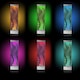 image 6 of Fluid Orion Bubble Water Wall with Colour Changing LEDs 183cm