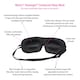 image 3 of Dreamgirl Contoured Sleep Mask Pink