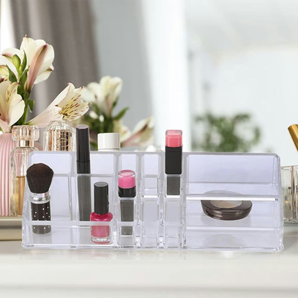 image 1 of Envie Glitz and Glamour 80730 Beauty Acrylic Cosmetic Make-Up Organiser