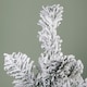 image 6 of 60cm Mini Imperial Snow Flocked Christmas Tree in Burlap Base