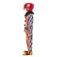 image 2 of Creepy Clown Fancy Dress Costume Adult Mens Large