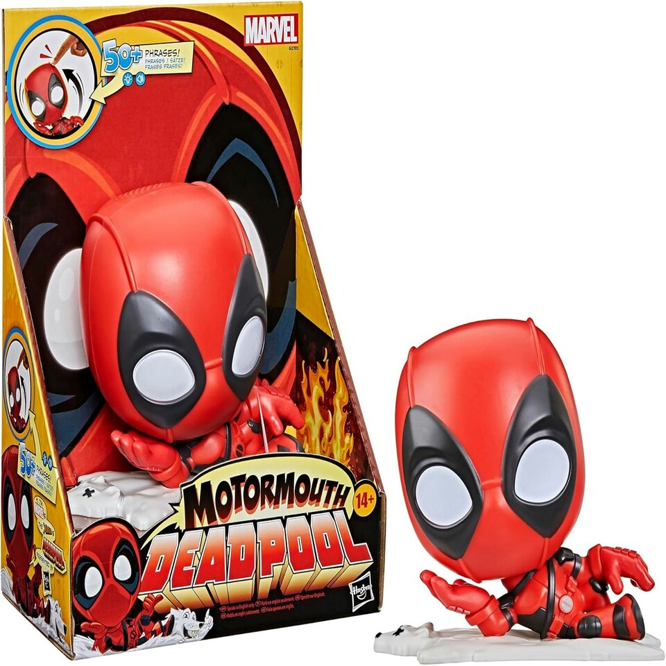 image 1 of Marvel - MotorMouth Deadpool Electronic Toy