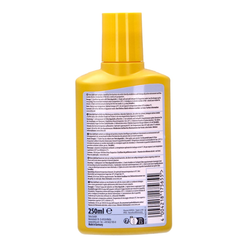 image 1 of Tetra Safestart Aquarium Conditioner 250ml | Clear