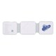 image 2 of Floso Armus Plastic 3 in 1 Wireless Charging Pad | White | White | 1