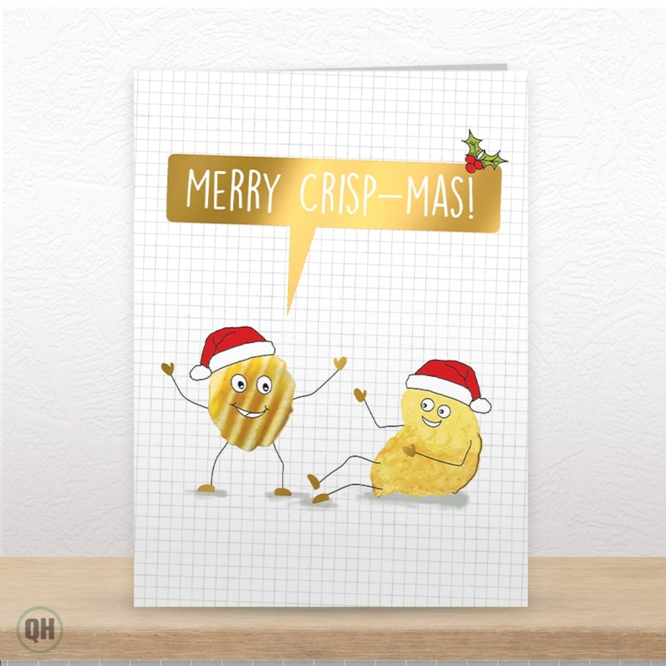 image 1 of Merry Crisp-mas! - Funny Christmas Card