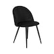 image 5 of Set of 4 Marlow Velvet Dining Chairs Grey