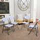 image 4 of Folding Chair Lifetime White 47 x 84,5 x 48 cm (6 Units) N/A
