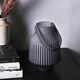 image 2 of Hestia Battery Operated Portable Lantern Frosted Grey