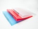 image 4 of A4 Slim Red Translucent Ringbinder