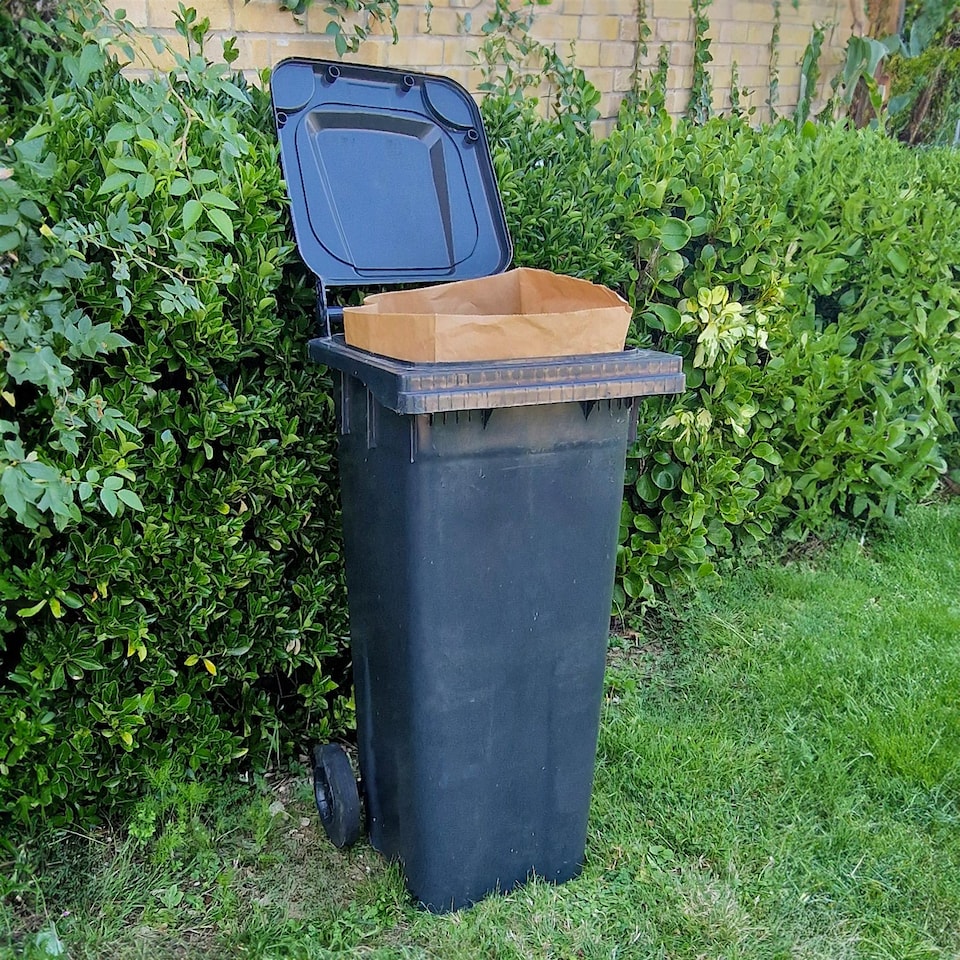 image 1 of 140L Paper Compostable Kerbside Caddy Liners - 100 Bags