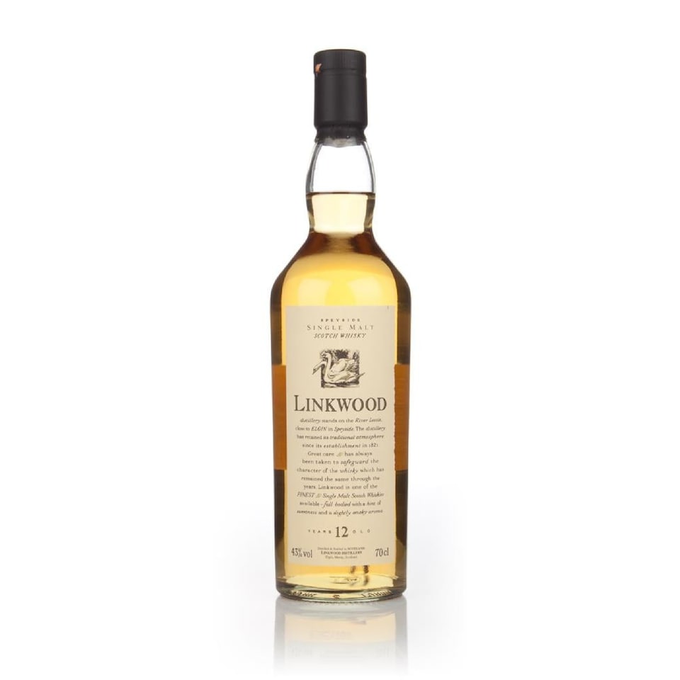 image 1 of Linkwood 12 Year Old - Flora and Fauna | Clear | Nutty, Cereal, Vanilla, Cedar-wood | 700