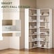 image 5 of HOMCOM 7 Tiers Corner Bookshelf, L-Shaped