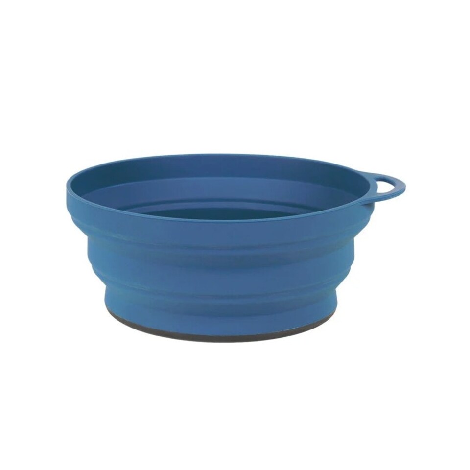 image 1 of Lifeventure Ellipse Silicone Collapsible Bowl - Navy Blue