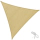 image 1 of Shade Sail - triangular with UV protection 50, water-repellent | Cream | beige | 4 x 4 x 4 m | 1