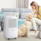 image 2 of HOMCOM 10L/Day 2.2L WiFi Smart Dehumidifier, Portable Quiet Air Dehumidifier