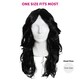 image 9 of 70s Flick Wig – Black Retro Fancy Dress Hairpiece for Disco & Vintage Costumes Black | One Size