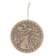 image 1 of Something Different Midnight Hare Terracotta Plaque - Bronze - One Size