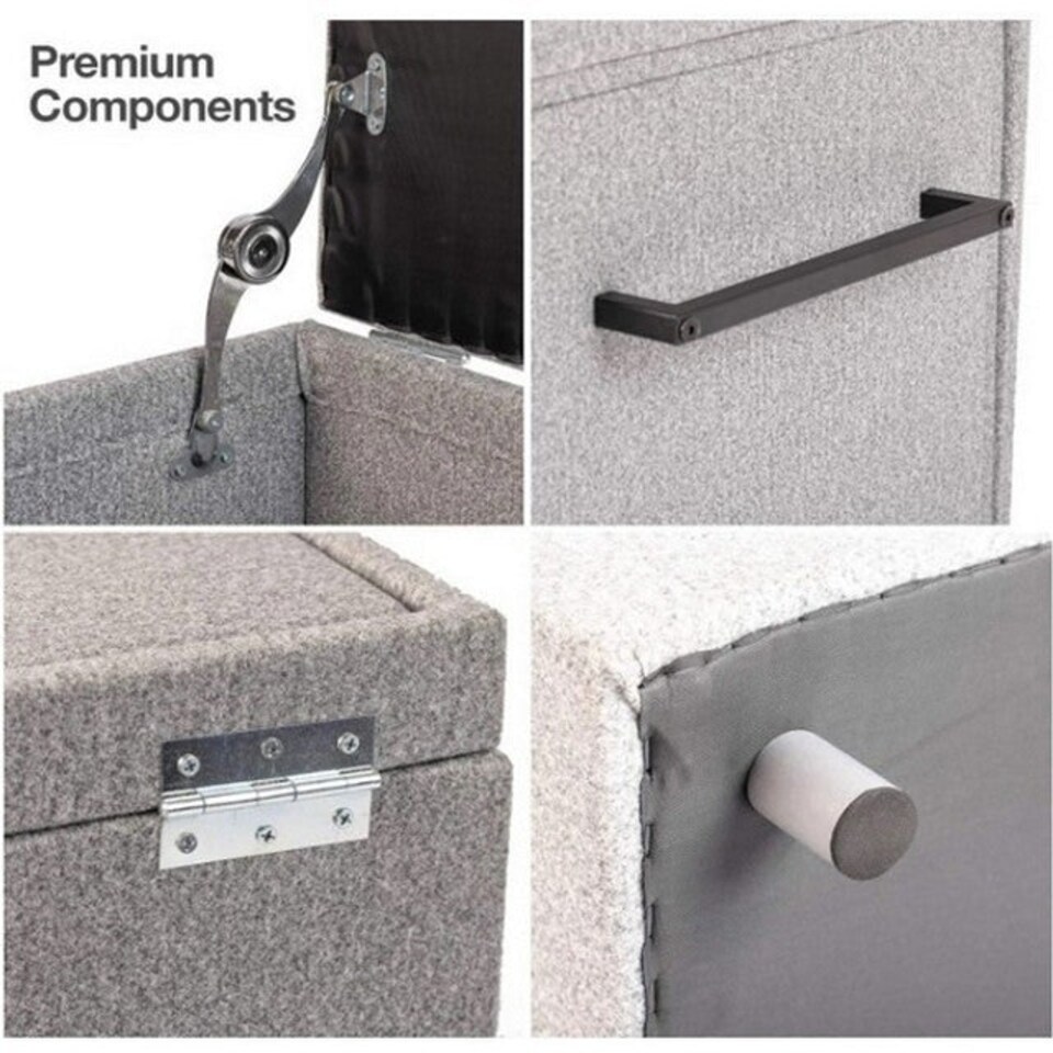 image 1 of PetFusion Ottoman and Stairs With Storage Tote
