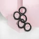 image 4 of Brushworks Wonder Bobble Large Black (Pack of 5)