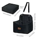 image 2 of Skylos Pet Booster Dog Car Seat Travel Carrier Bed Bag Basket Puppy | Black | Black