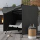 image 7 of Outsunny Garden Furniture Protector Patio Swing Chair Cover | Grey | Dark Grey | 177L x 114D x 152Hcm