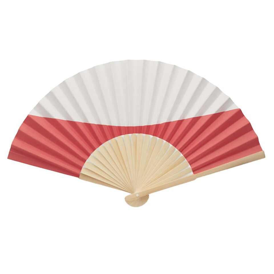 image 1 of MidOcean Funfan Manual Handheld Fan - White - One Size