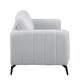image 3 of Oslo Modern Scandi Style Fabric Living Room 2 Seater Sofa (Light Grey)