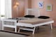 image 1 of Pentre Single 3ft Hardwood White Guest Bed | White | Single